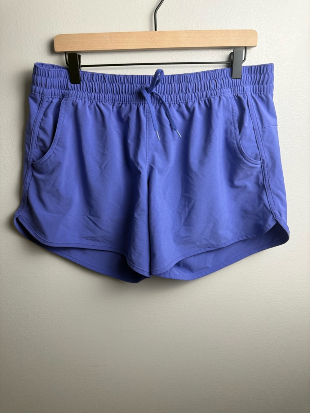 Columbia Women’s Athletic Drawstring Shorts in Periwinkle Blue